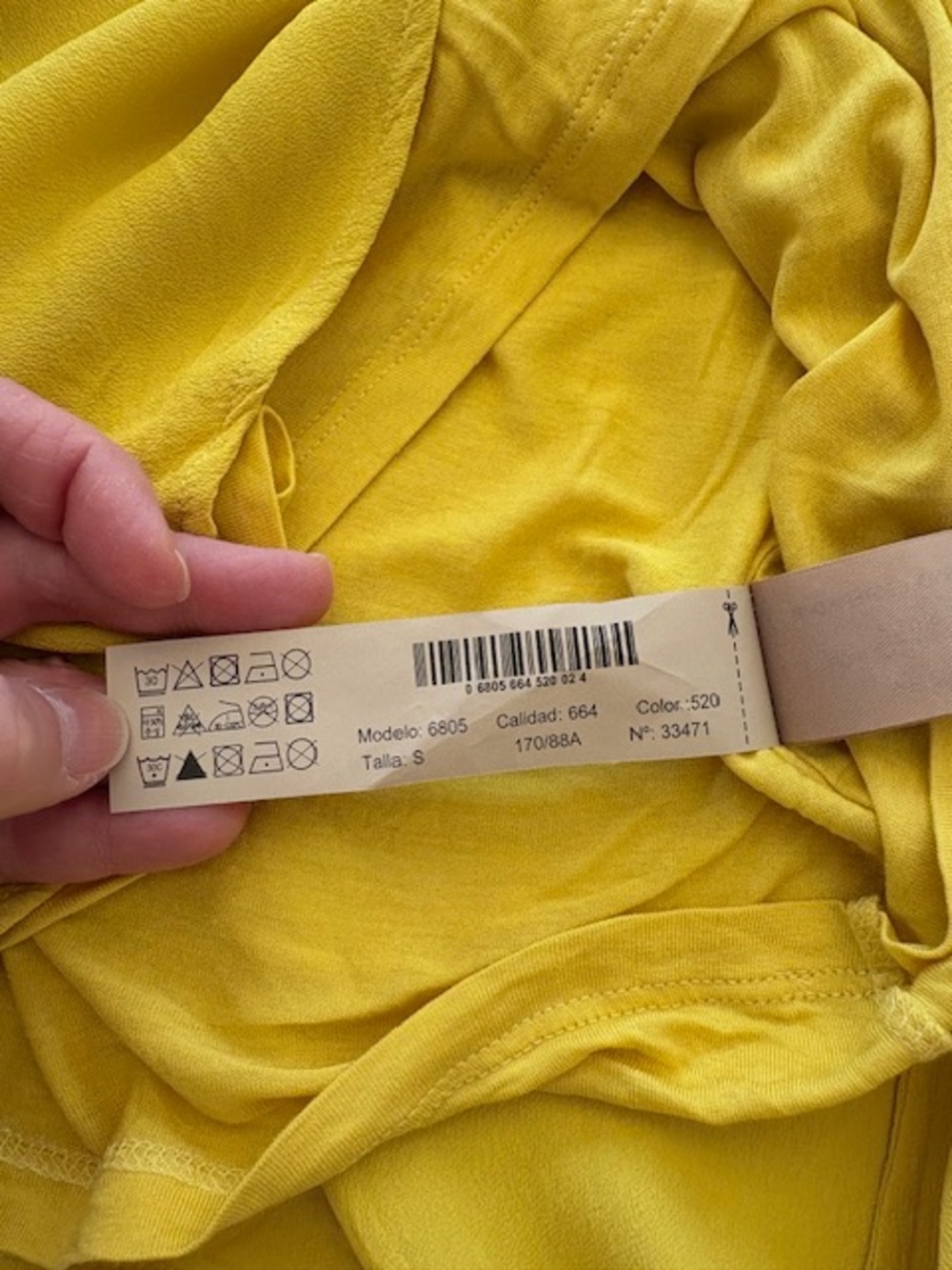 Massimo Dutti Yellow Spaghetti Strap Tank, like new, women's size S - Picture 10 of 10